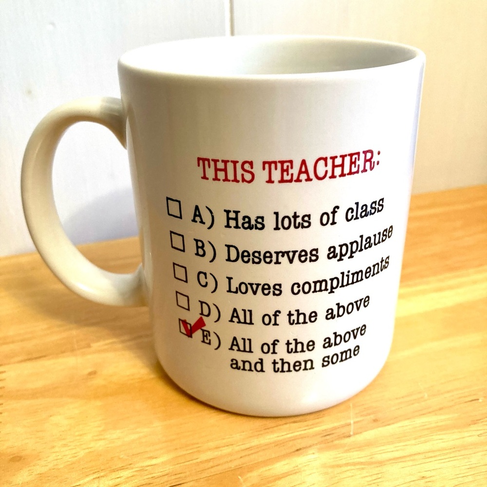 🎉Host Pick!🎉 Hallmark Teacher Mug - Picture 3 of 7